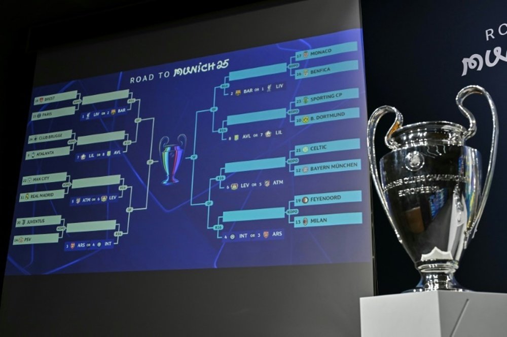 City against Real Madrid is the plum tie in the Champions League play-off round. AFP