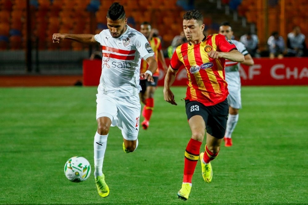 Brilliant Ounajem spurs Zamalek to win over champions Esperance. AFP