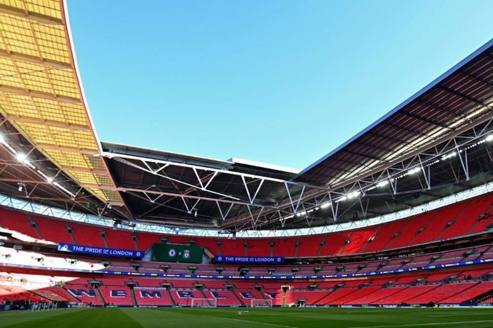 Wembley hosted EURO 2020 final. AFP