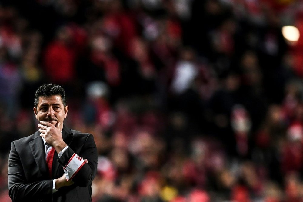 Benfica sack title winning coach Rui Vitoria. AFP