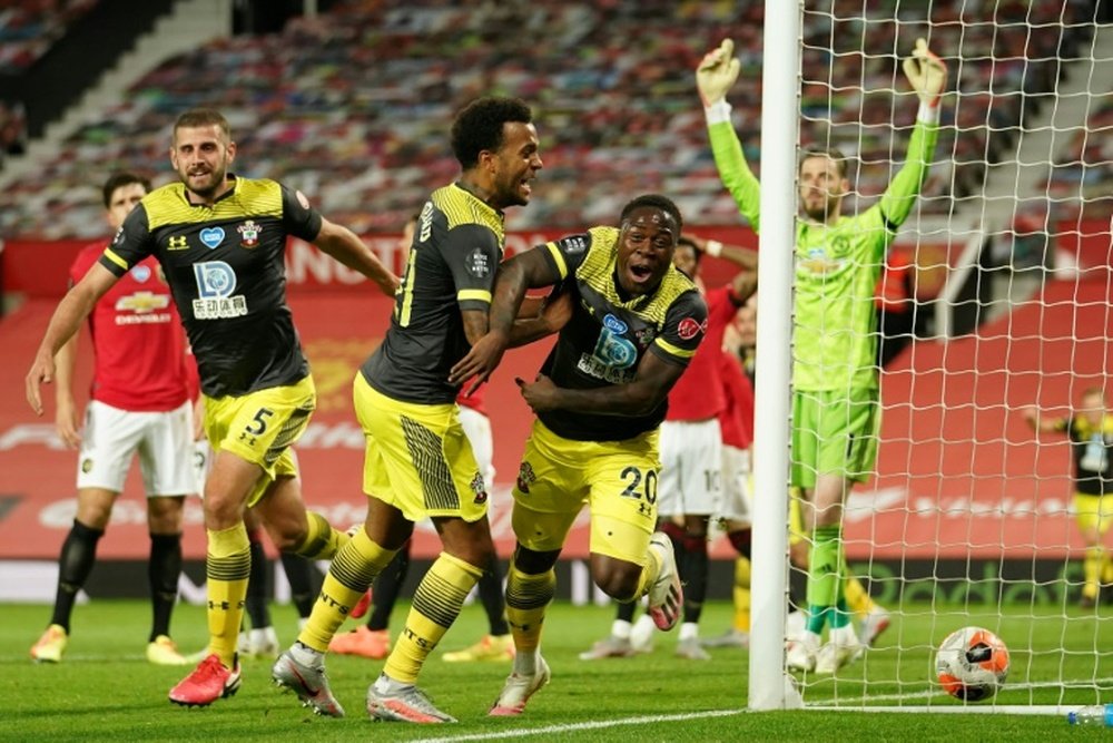 Man Utd blow chance to move third after Southampton strike late. AFP