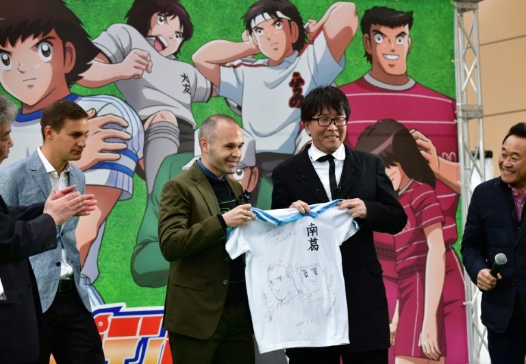 Captain Tsubasa manga books have sold more than 70 million copies in Japan. AFP