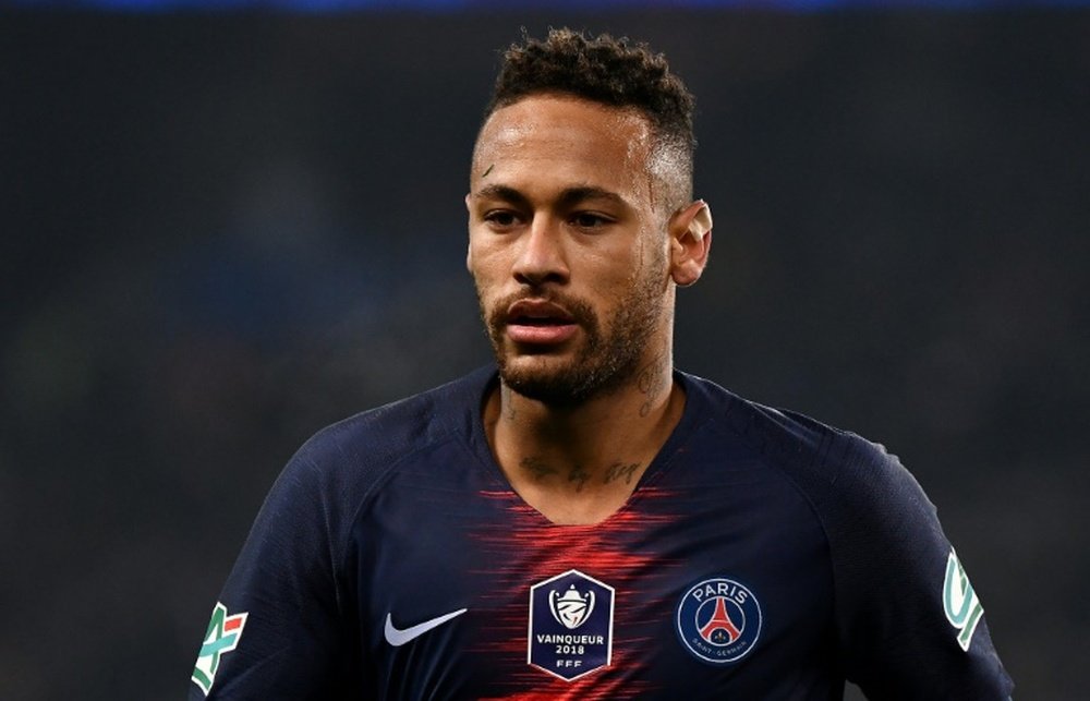 Neymar charged by UEFA. AFP