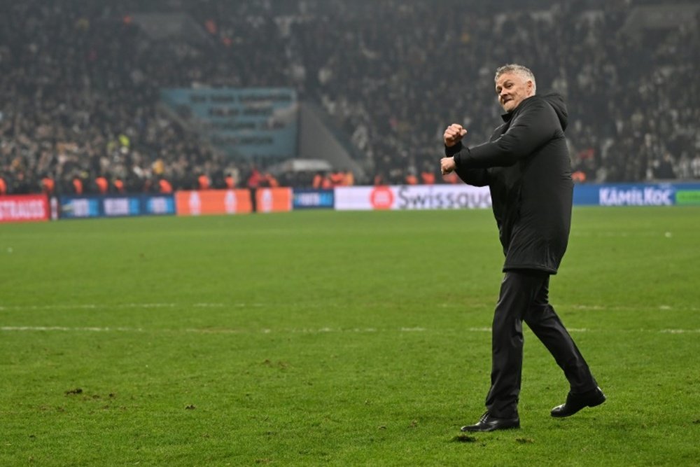 Ole Gunnar Solskjaer won his first game in charge of Besiktas. AFP