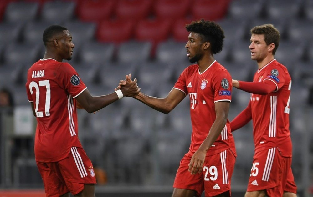 Bayern won 4-0. AFP