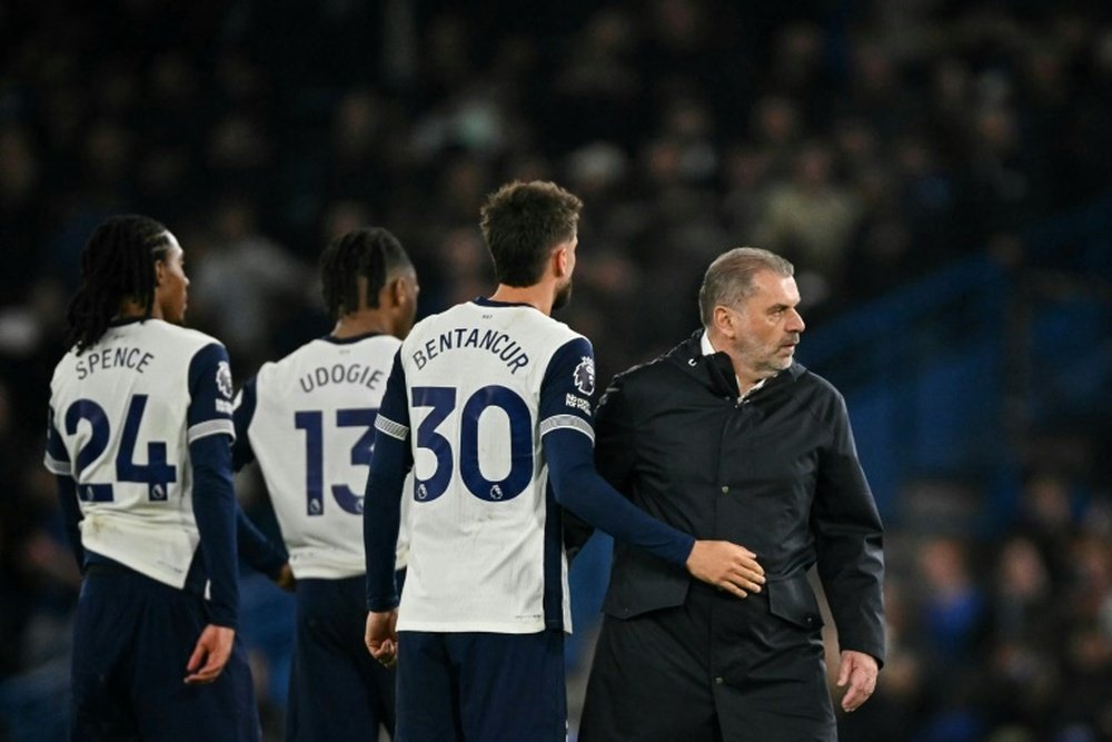 Tottenham are without a win in their last four league games. AFP