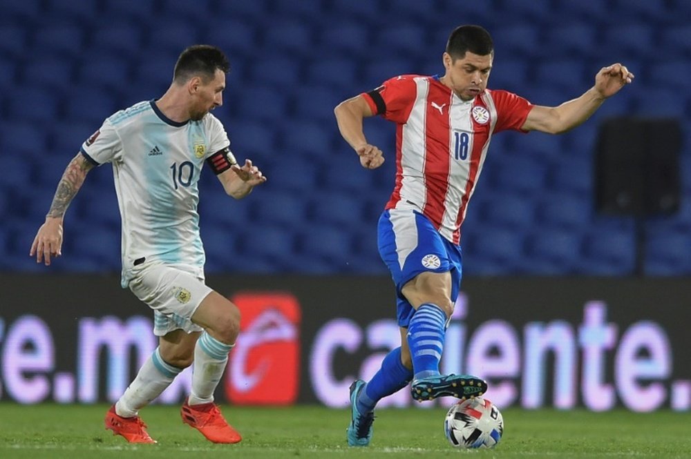 Messi denied as Argentina held by Paraguay in World Cup qualifying