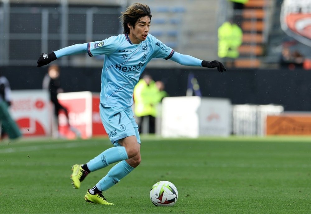 Ito has played twice for Reims after returning to his club. AFP
