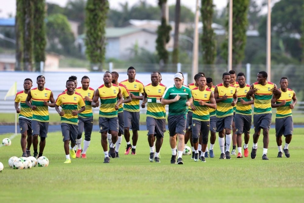 Cameroons national football team. AFP