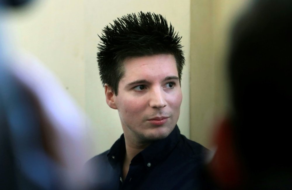 Rui Pinto in court. AFP
