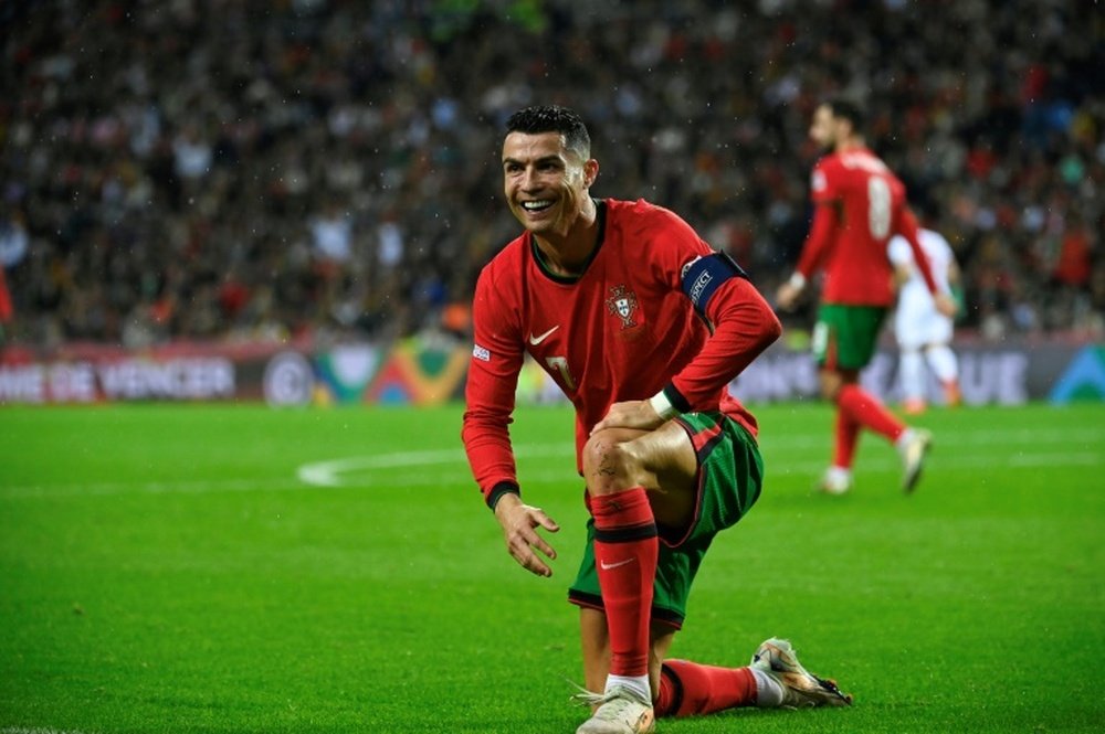 Portugal forward Cristiano Ronaldo scored twice on Friday. AFP