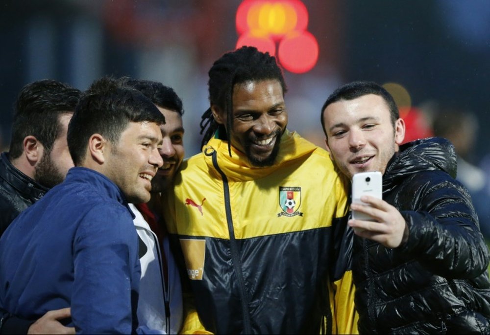 Cameroon got the win. AFP