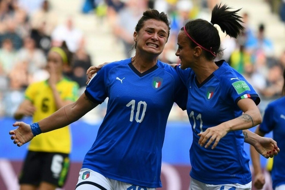 Italy have been a surprise package at the World Cup. AFP