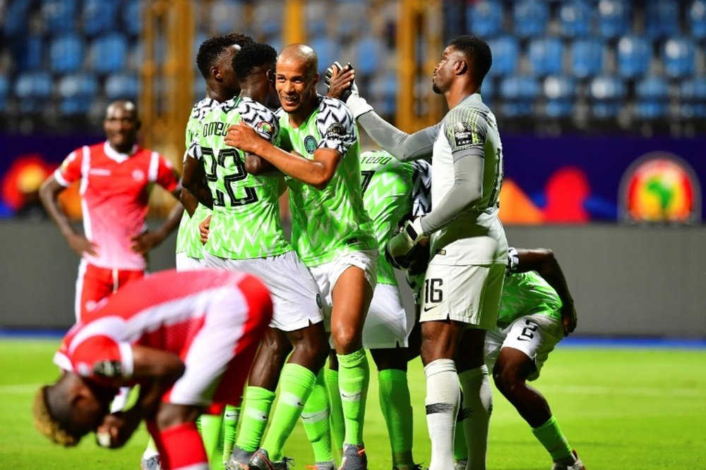 Nigeria defeated Burundi. AFP