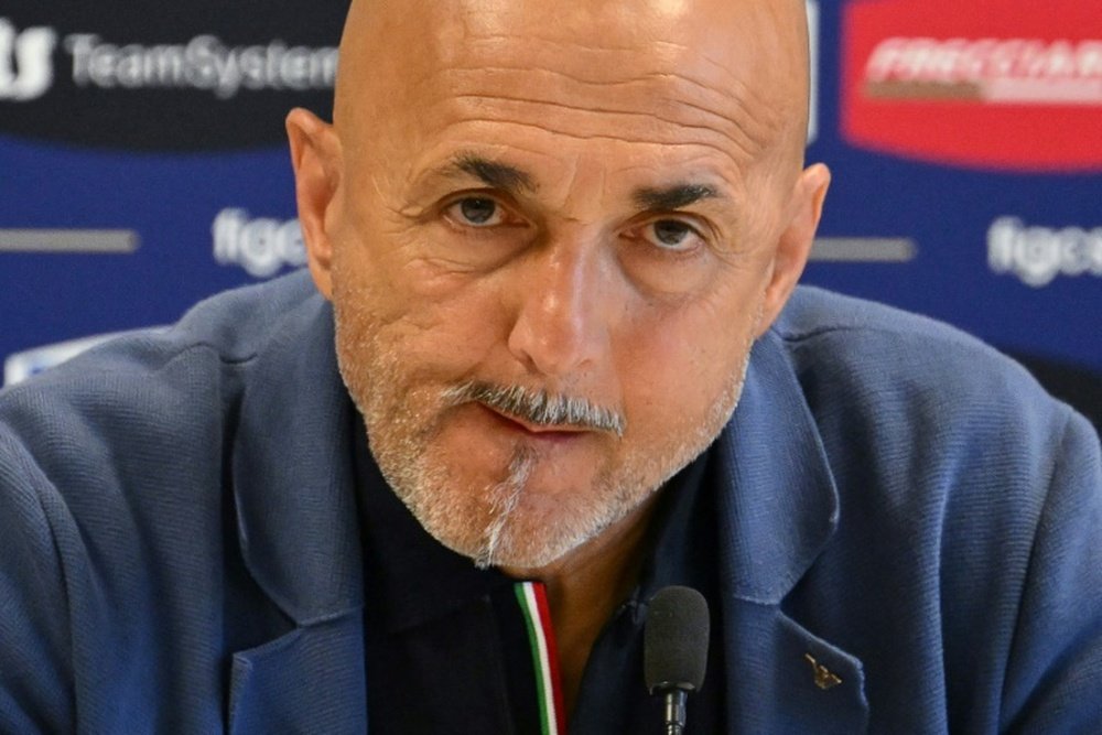 Spalletti will stay on as Italy coach despite a dreadful Euro 2024 campaign. AFP
