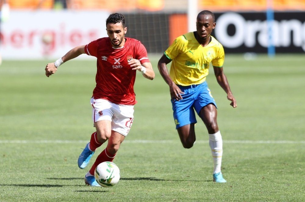 Shalulile hat-trick. AFP