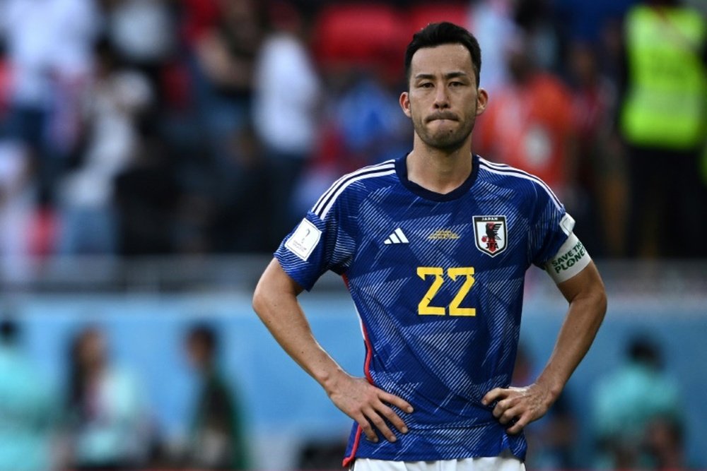 Yoshida spoke after Japan were beaten by Costa Rica. AFP