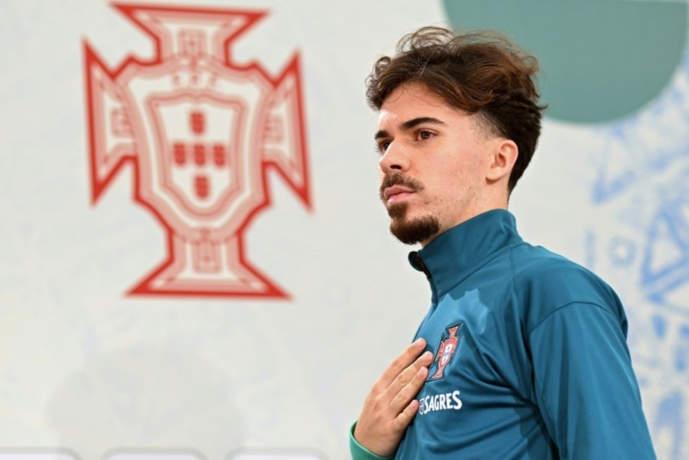 Vitinha urged Portugal show they are a great team on the pitch. AFP