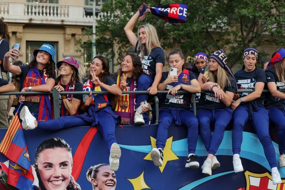 Barcelona will fight for UCL title against Wolfsburg. AFP