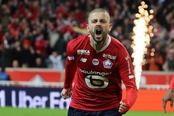 Edon Zhegrova struck twice on Friday as Lille opened the Ligue 1 weekend by beating neighbours Lens 2-1 to jump to third in the table.
