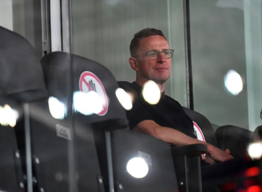 German Ralf Rangnick is poised to become interim manager of Manchester United. AFP