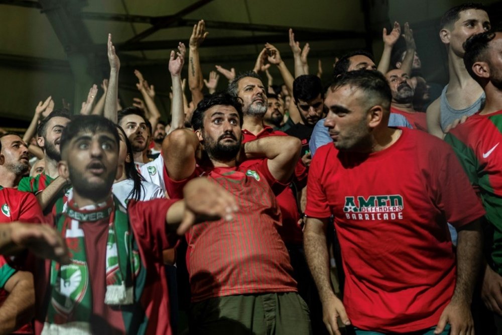 The popular club played in the third division last year in front of crowds averaging 20,000. AFP
