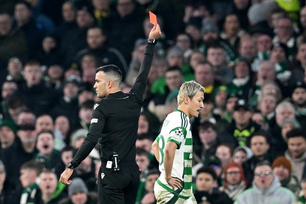 Celtic's Daizen Maeda has been cleared to face Bayern Munich. AFP