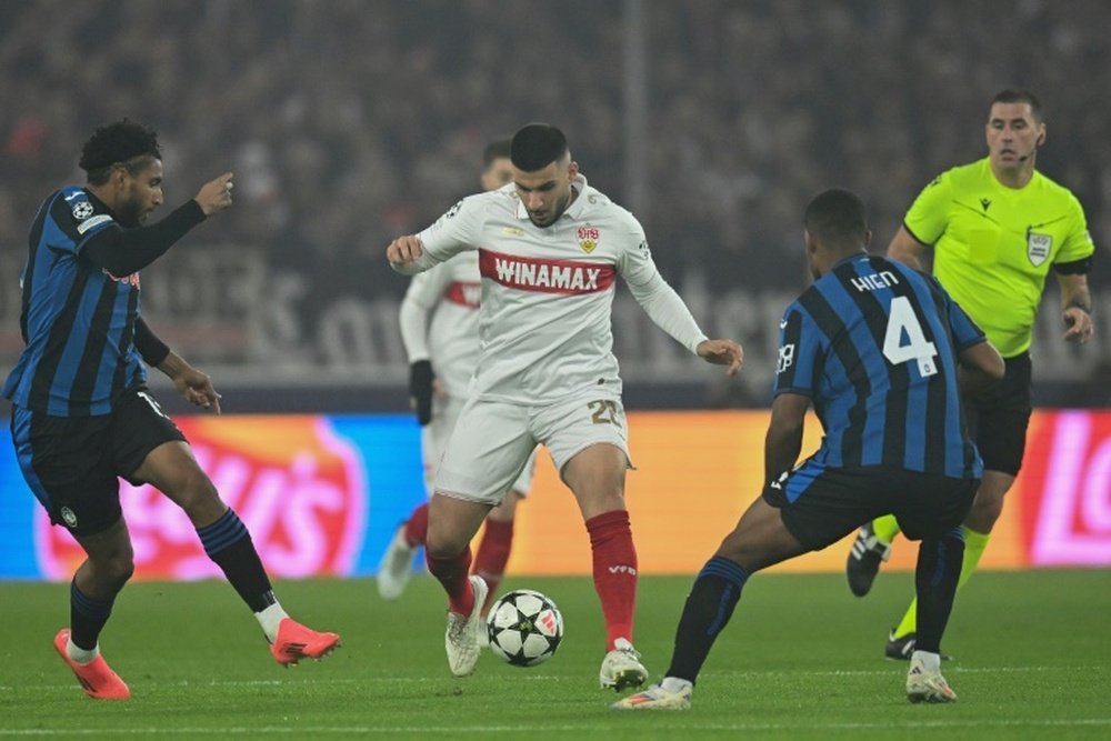 Stuttgart forward Deniz Undav will miss several matches after reinjuring his hamstring. AFP
