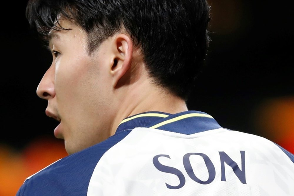 Son Heung-min may not play for South Korea if he does not play on Sunday. AFP