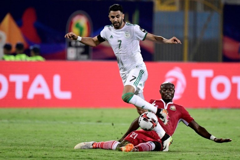 Senagal will face Algeria in an africa Cup of Nations clash of giants. AFP