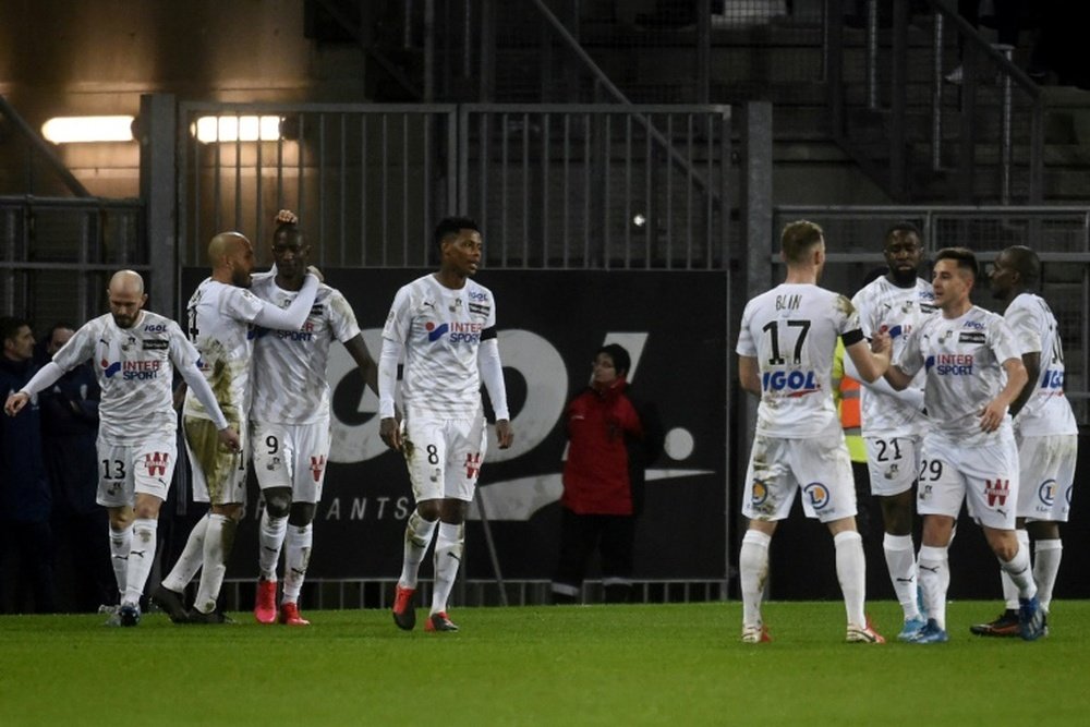 Amiens have taken the decision to relegate them to court. AFP