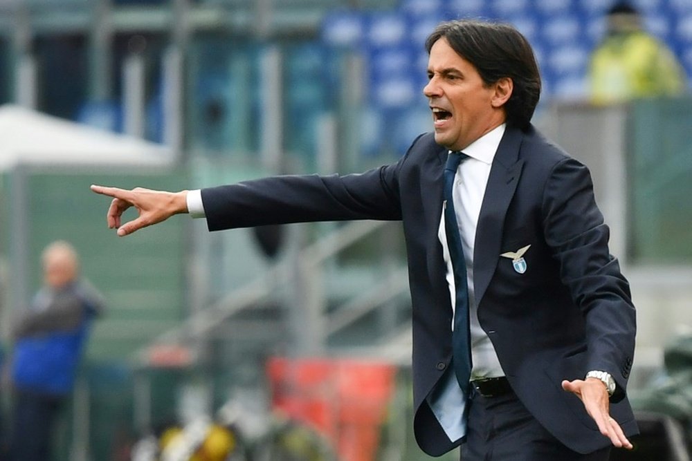 Simone Inzaghi will take over from Conte at Inter. AFP