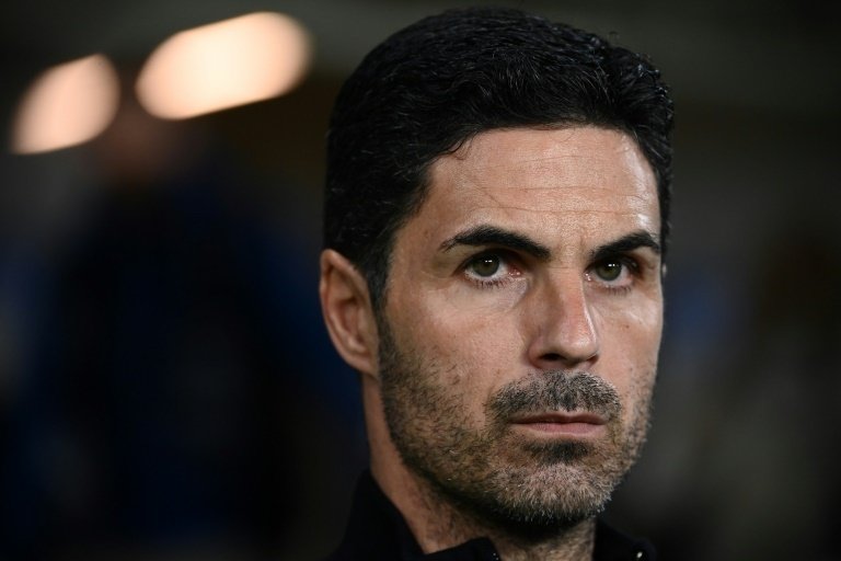 Arteta is aiming to go one step further and win the Premier League. AFP