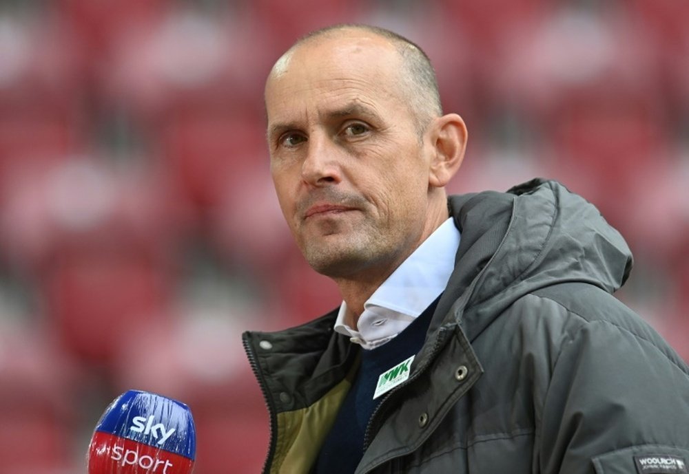 Herrlich has been hospitalised. AFP