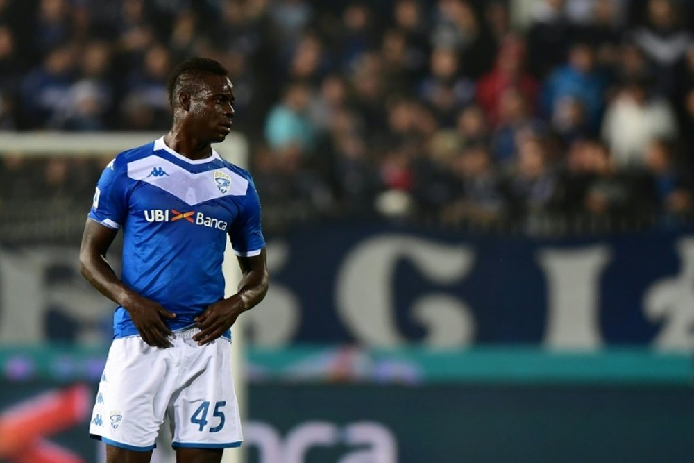 Balotelli fails to stop Inter going top of Serie A. AFP