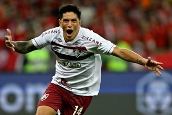 German Cano scored a late winner as Fluminense staged a dramatic fightback to beat Internacional 2-1 and reach the final of the Copa Libertadores on Wednesday.