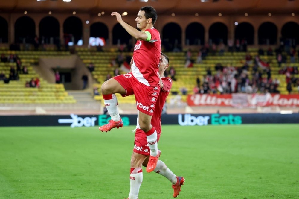 Supersub Wissam Ben Yedder saves Monaco point. AFP