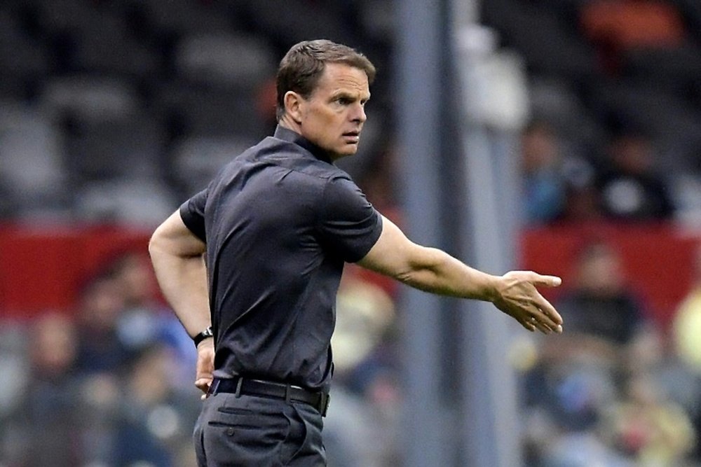 Frank De Boer is no longer the Atlanta United coach. AFP