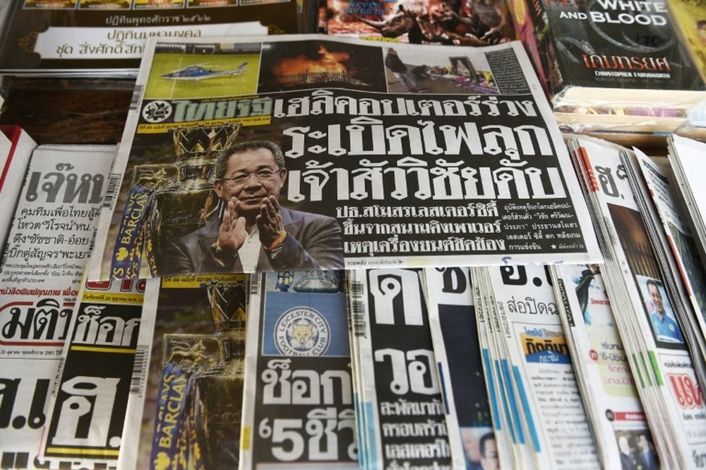 Thailand was stunned by Monday's news. AFP