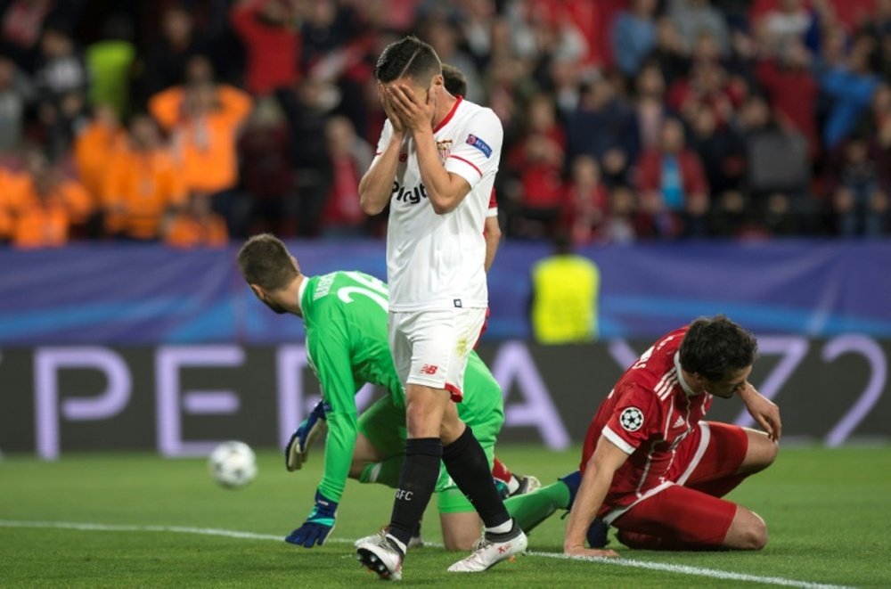 Sevilla curse their luck after letting Bayern lead slip