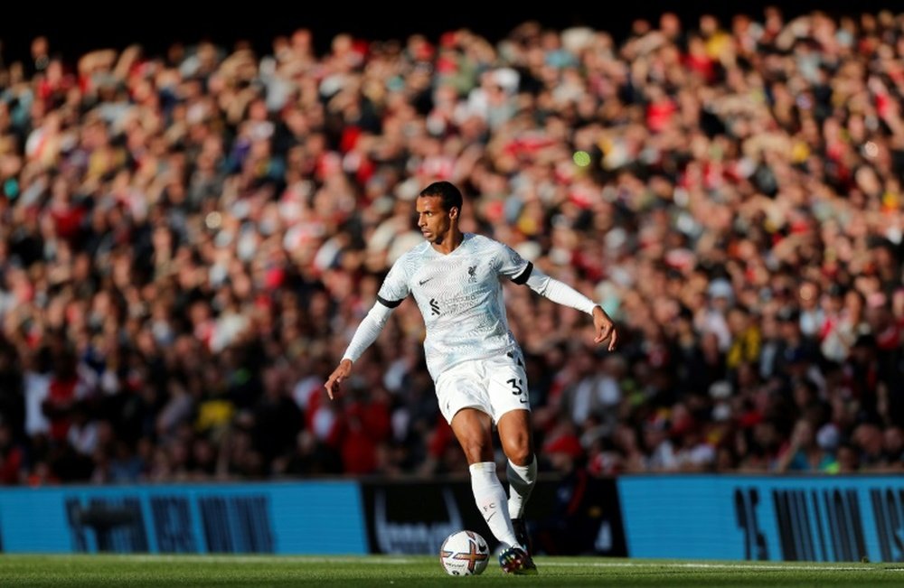 Matip and Alexander-Arnold add to Liverpool's injury woes. AFP