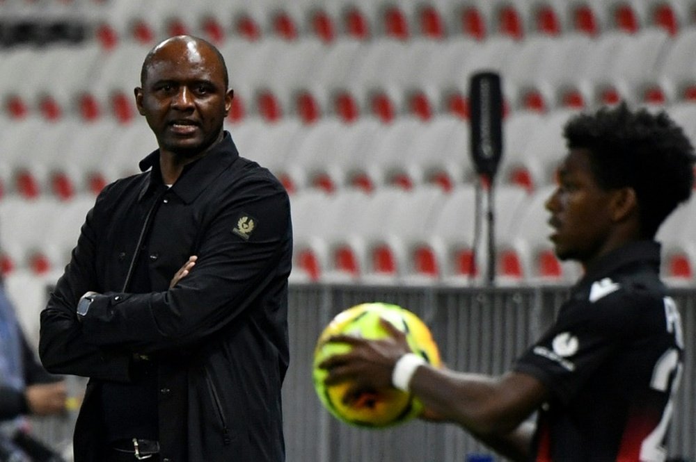 Patrick Vieira is promising the Palace fans exciting football ahead of the new season. AFP