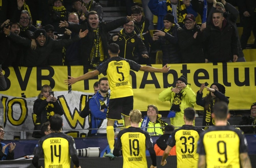 Hakimi double seals stunning Dortmund win over Inter. AFP