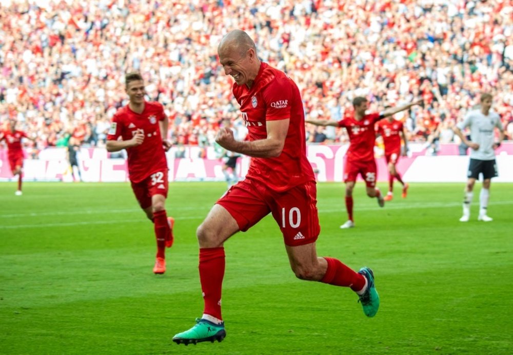 Arjen Robben is set to come out of retirement to play for Groningen. AFP