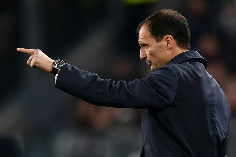 Allegri helped Juventus to another domestic double. AFP