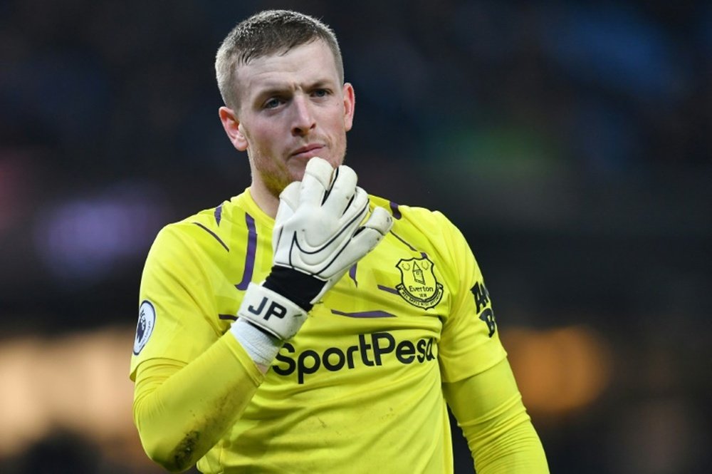 Pickford has personality to brush of criticism, says Ancelotti. AFP