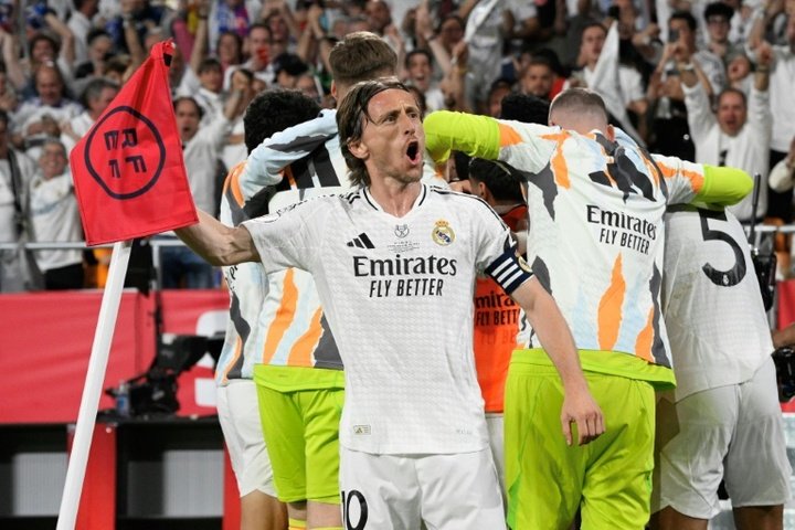 Modric will play his final match at the Bernabeu on Saturday. AFP