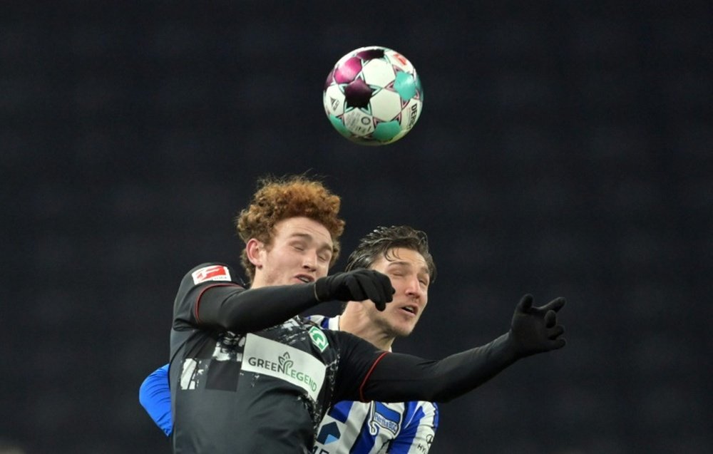 Josh Sargent scored again as Bremen beat Bielefeld. AFP
