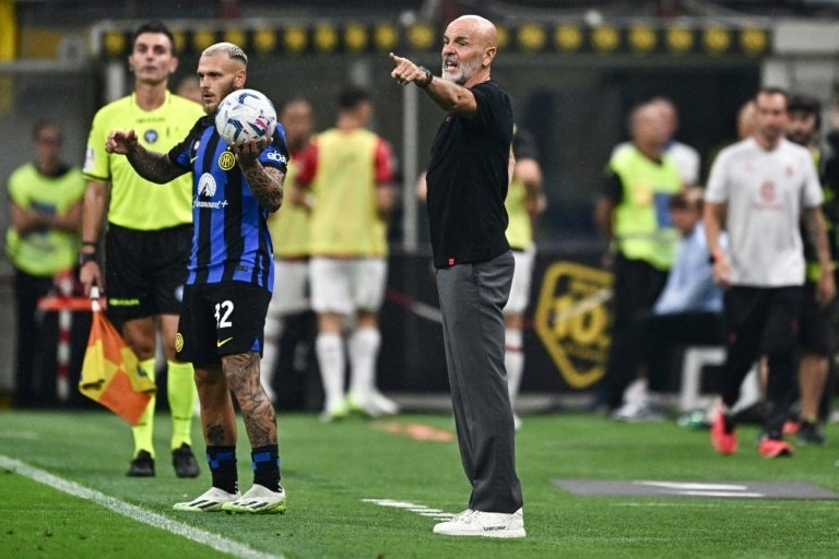 Pioli says he needs to give his fans something to shout about against Newcastle in UCL. AFP