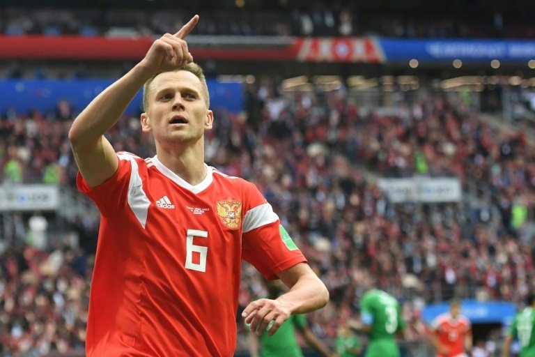 Cheryshev lit up Moscow. AFP